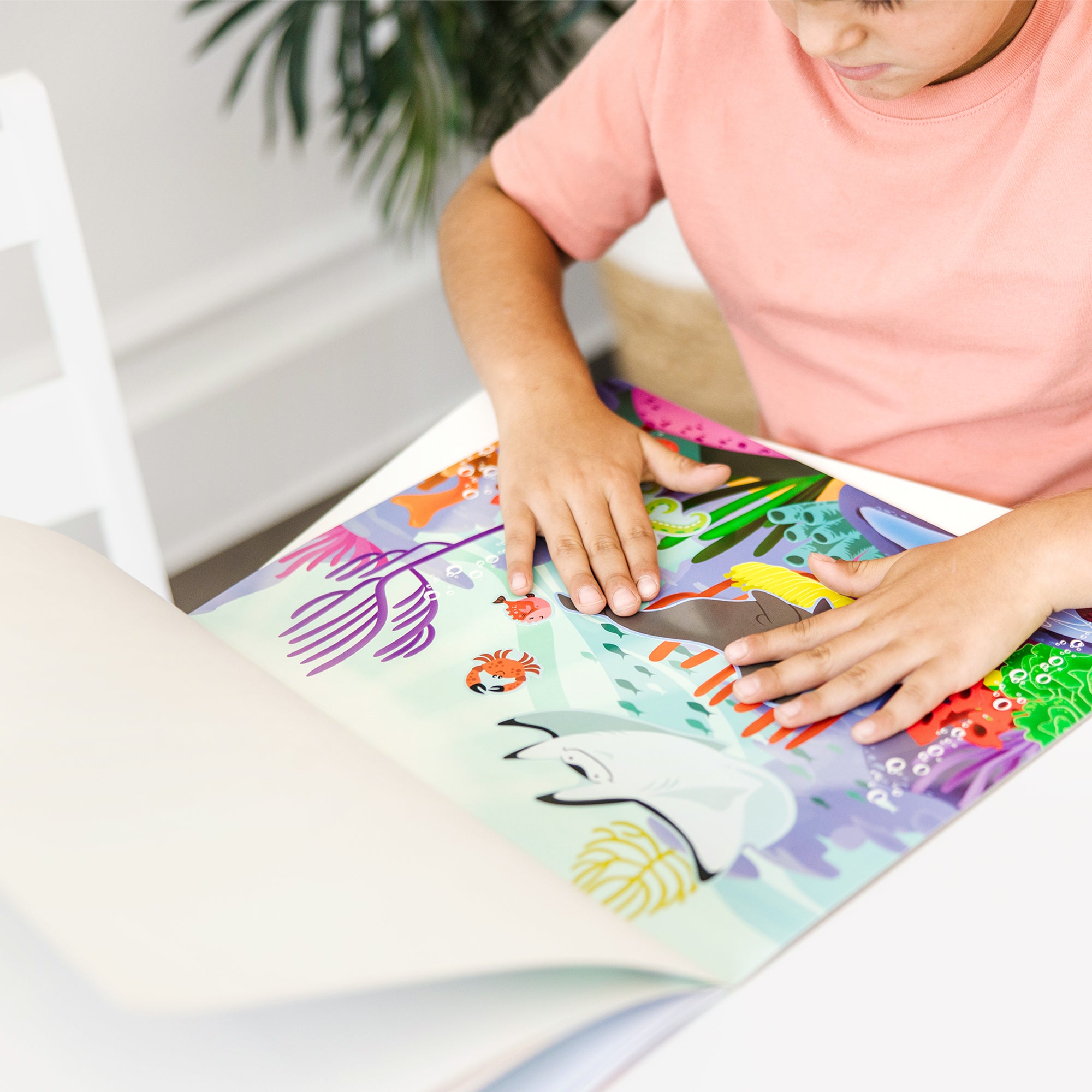 Melissa & Doug Reusable Sticker Pad - Under the Sea - Image 8