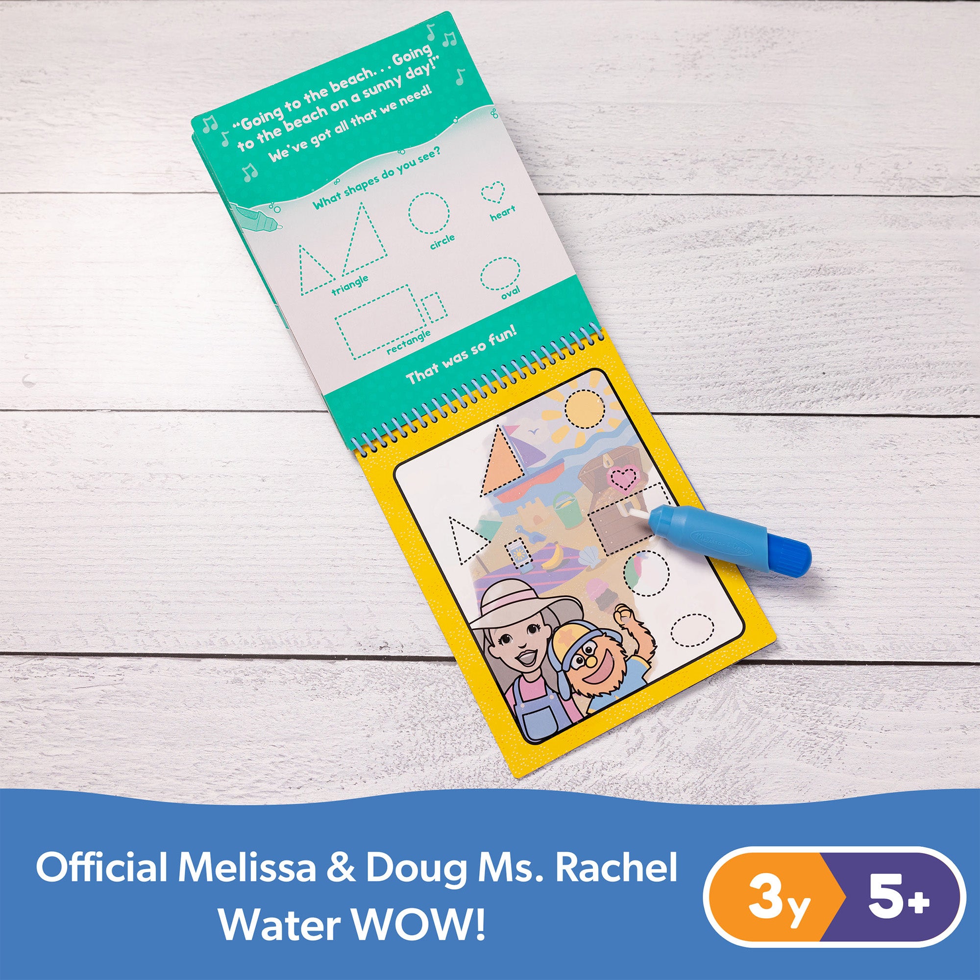 Melissa & Doug Ms. Rachel Water WOW! Color-Reveal Pad ?C Find & Count - Image 9