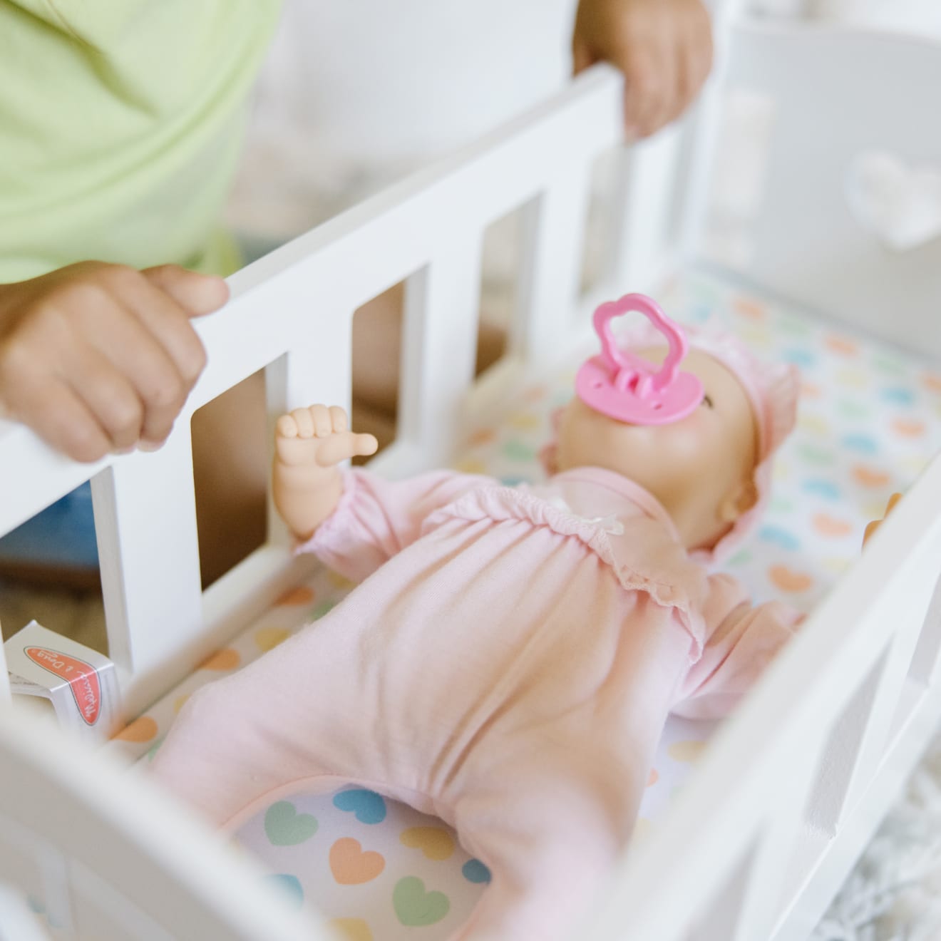 Melissa & Doug Mine to Love - Jenna 12" Baby Doll - Image 7