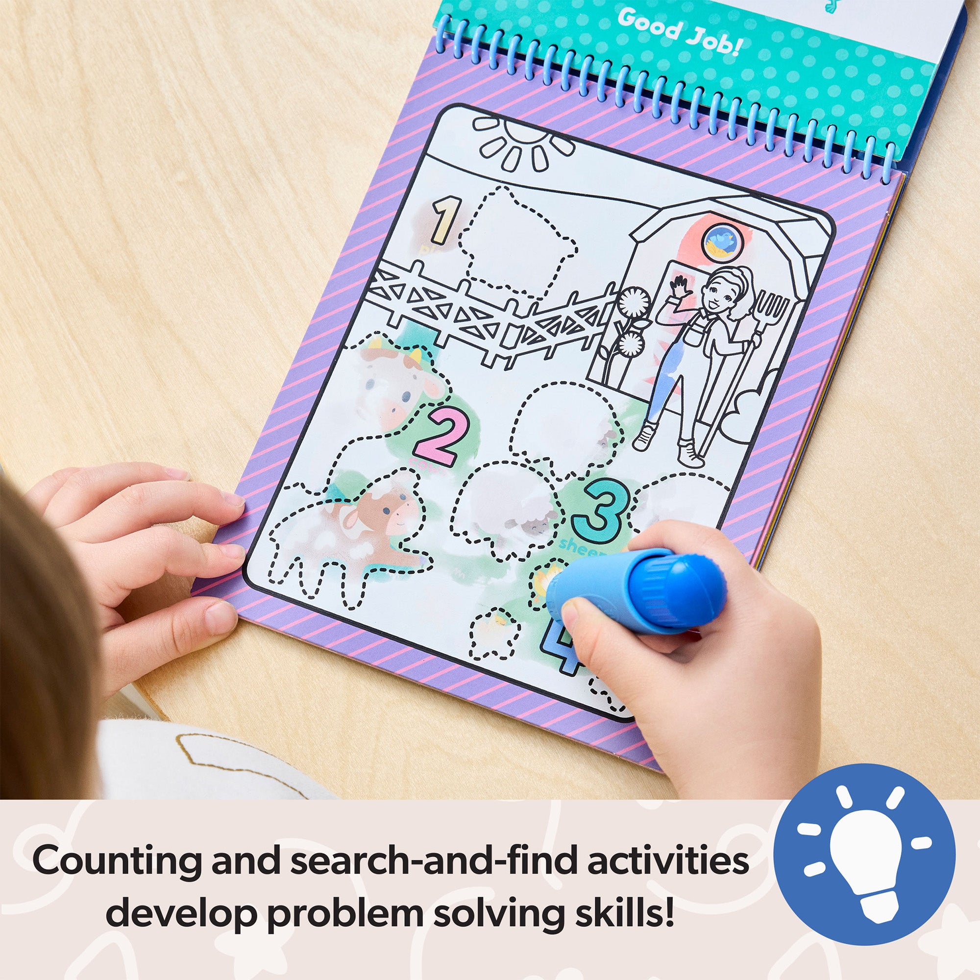 Melissa & Doug Ms. Rachel Water WOW! Color-Reveal Pad ?C Find & Count - Image 6