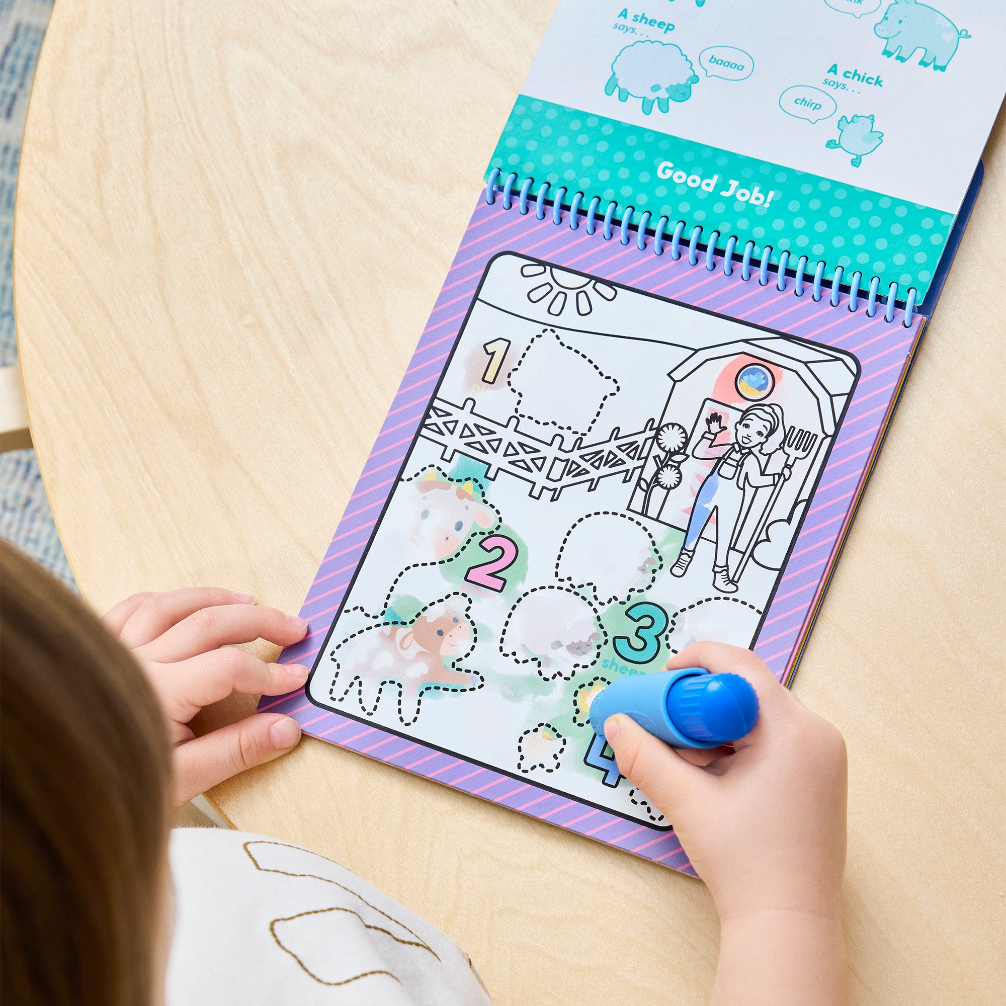 Melissa & Doug Ms. Rachel Water WOW! Color-Reveal Pad ?C Find & Count - Image 2